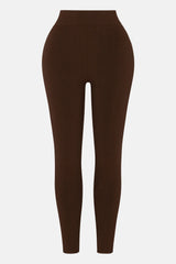 Janet Snatched Leggings - Chocolate