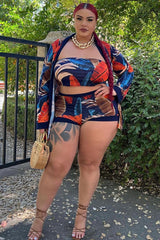 Vacation Forever 3 Piece Set - Navy/Combo